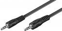 PremiumCord Kabel Audio Jack 3.5 mm - Jack 3.5 mm Wtyk - Wtyk 3 m, Czarny kjackm (kjackmm3)