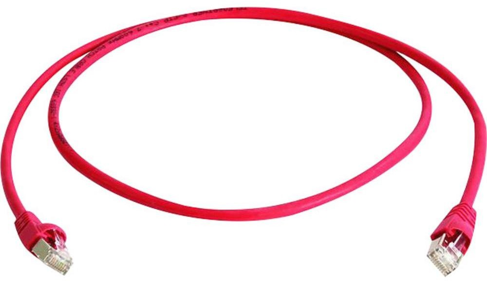 Telegaertner Kabel Sieciowy RJ45 L00006A0043 S/FTP CAT 6A 25 m Czerwony