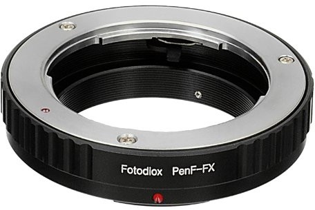 Fotodiox LENS Mount Adapter, Olympus Pen f Lens to Fujifilm X-Series Mirrorless Cameras AS X-Pro1 wyszukiwania, X-E1, X-M1, and X-A1 FX-PenF-FX1