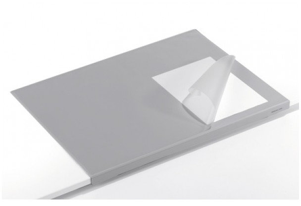 Durable Podkładka na biurko z zabezpieczeniem krawędzi 650x500mm szara 7293-10