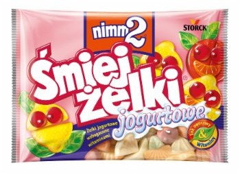 NIMM2 ŚMIEJŻELKI JOGURT. 100G