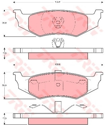 TRW KFZ Ausruestung GmbH) GDB1234