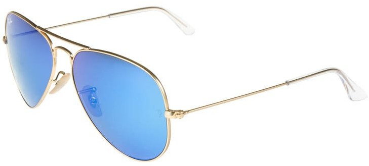Ray Ban AVIATOR Okulary przeciwsłoneczne niebieski/goldfarben 0RB3025