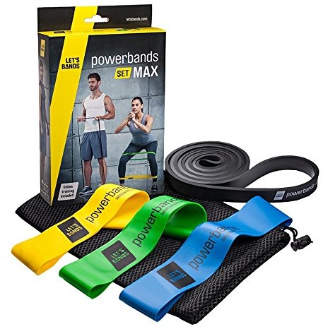 Powerbands Let'S Taśma Dla Kobiet, Mężczyzn Gimnastyczne, Wielokolorowa, Jeden Rozmiar (TF00404)