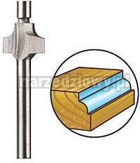 Dremel Frez profilowy półokrągły do drewna 9,5 mm 2615061232