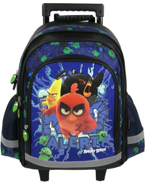 Derform Plecak 15 na kółkach Angry Birds 13 DERF.PL15KAB13