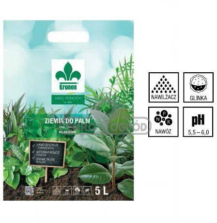 Kronen Ziemia do palm 5l 3053