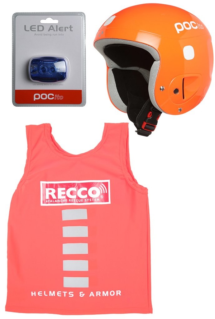 POC ITOSKULL fluorescent orange 10210 pomarańczowy