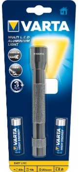 Varta LATARKA MULTI LED ALUMINIUM LIGHT 2AA 16627101421