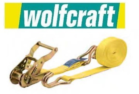 Wolfcraft Wolcraft Zacisk Tasmowy z grzechotka i Hakiem 3274000
