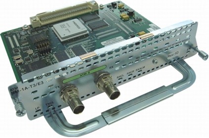 Cisco 1-Port T3/E3 ATM network Module NM-1A-T3/E3=