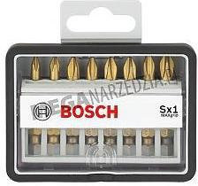 Bosch 8-częściowy zestaw końcówek wkręcających Robust Line Sx Extra Hart 49 mm, 8 czę 2607002559