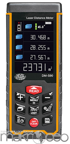 NIVEL SYSTEM dalmierz laserowy DM-S90