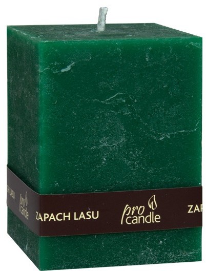 Pro Candle wieca zapachowa ProCandle 736013 / prostopadłościan / zapach lasu