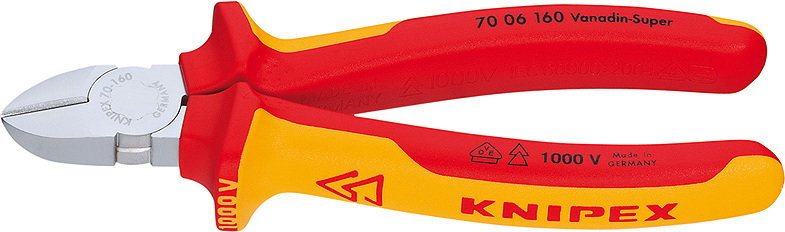 Knipex szczypce tnące boczne 70 06 180