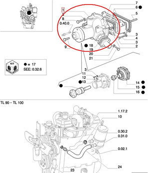 CNH POMPA WODNA 99454833