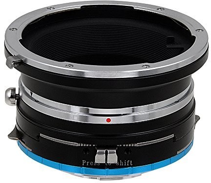 Fotodiox Fotodiox Pro Lens Shift adapter Mamiya 645 Lenses to Fujifilm X Mirrorless Cameras i.e. X-Pro1, X-E1 does not work with M645 Digital AF or Phase 1 Lenses M645 FXRF-P-Shft (M645-EOS-FXRF-P-Shft)