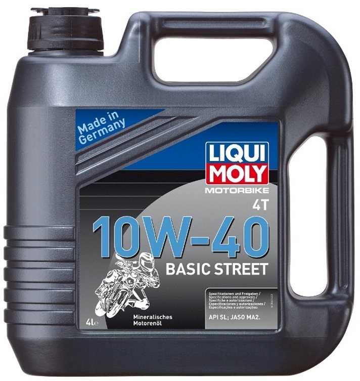 Liqui Moly Motorbike 4T 10W-40 Basic Street 4L