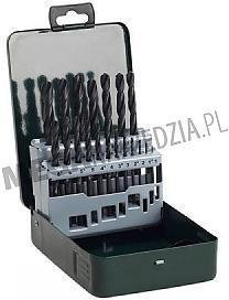 Bosch Professional WIERTłA Do metalu HSS-R 19cz. metalowa kaseta  D