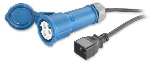 APC by Schneider Electric APC AP9899 power cord Kit, 16 A 230 V C20 to IEC 309 °F 0731304252139