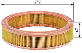 Bosch Wkład filtra powietrza, silnik, 1 457 429 050 1457429050