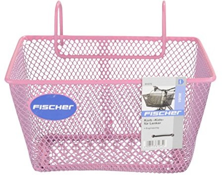 Fischer Kinder Lenker Korb, Rosa, 21 X 24 X 18.50 Cm (61075)