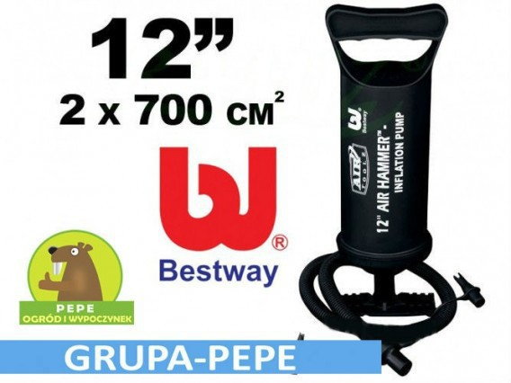 Bestway POMPKA RĘCZNA TŁOKOWA 30cm/700cm3 62002