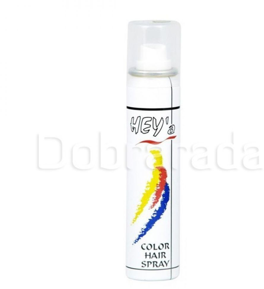 Lakier do włosów z brokatem HEYa 75ml Srebrny