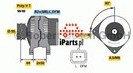 BOSCH Alternator 0 986 046 260