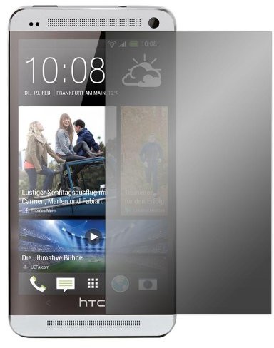 Slabo folia chroniąca przed patrzeniem ochronna do HTC One zabezpieczenie przed zaglądaniem przezroczystą folią ochronną na wyświetlacz 