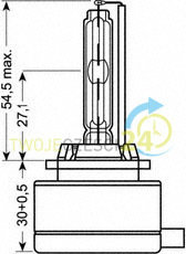 OSRAM Żarówka, reflektor dalekosiężny 66154