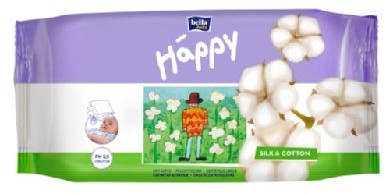 Bella Happy CHUSTECZKI nawilżające Jedwab i Bawełna 5900516421144