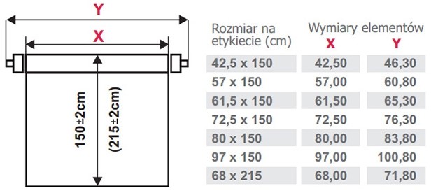 Easy roletka Thermo 61 5 x 150 cm śliwka