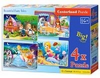 Castorland Puzzle 4w1, Beautiful Fairy Tales - wysyłka w 24h !!!