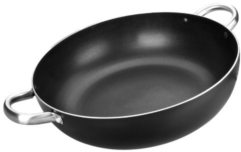 Ibili i-Chef 403336 patelnia do ryb, z uchwytami, głęboka, 36 cm 403336