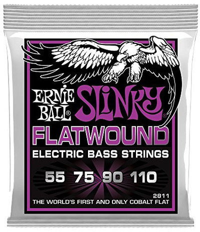 Ernie Ball 2811 Flatwound Cobalt Power Slinky