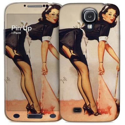 i-Paint Pokrowiec Hard Case + Skin do Galaxy S4 Pin Up Hard Case + Skin do Galaxy S4 Pin Up