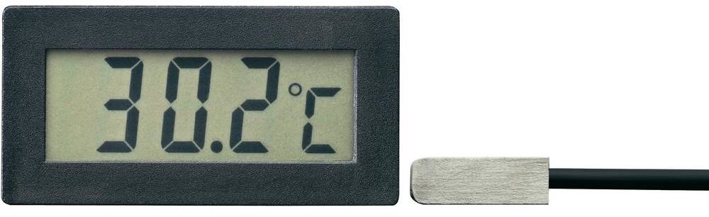 VOLTCRAFT Termometr z zewnętrznym czujnikiem TM-70 wyświetlacz LCD 50 do +70 °C 0 1 (100816)