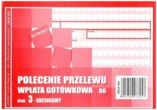 Emeko POLECENIE PRZELEWU PP 3-odcinkowe A6 825