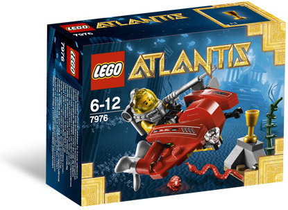 LEGO Atlantis - Ścigacz morski 7976