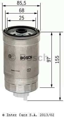 Bosch Filtr paliwa F 026 402 048