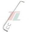 Krause Monto Aluminiowa Poręcz 8-10 Stopni 817327
