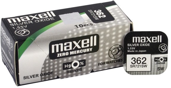 Maxell bateria srebrowa mini 362 361 SR 721 SW G11