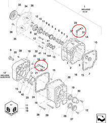 CNH CZUJNIK PRĘDKOŚCI SKRZYNI BIEGÓW NEW HOLLAND 86502050 - 86027316 - 87413872