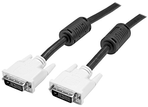 StarTech DVI-D Dual Link 3 m kabla (wtyczka/wtyczka) DVI 24 + 1 Pin kabel do monitora Dual Link kabel przyłączeniowy DVI z rdzeniem ferrytowym DVIDDMM3M