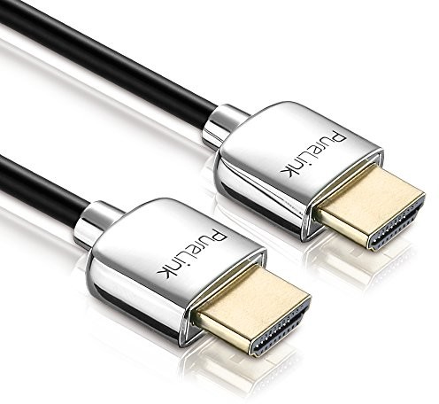PureLink ProSpeed Series  kanał SuperThin High Speed   HDMI z Ethernet (HDMI-A wtyczka po obu stronach) 0,5 m czarny 4260134125222