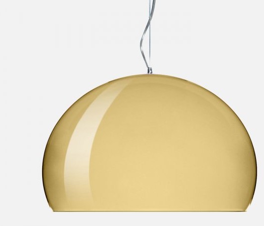 Kartell Lampa Wisząca Fly I złota - 9035-GG