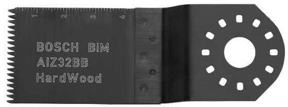 Bosch Ostrze do multinarzędzia bimetal 32 mm AIZ 32 BB 2609256946 Pasuje do marki multinarzędzia) Fein Makita Milwaukee Metabo 1 szt 2609256946