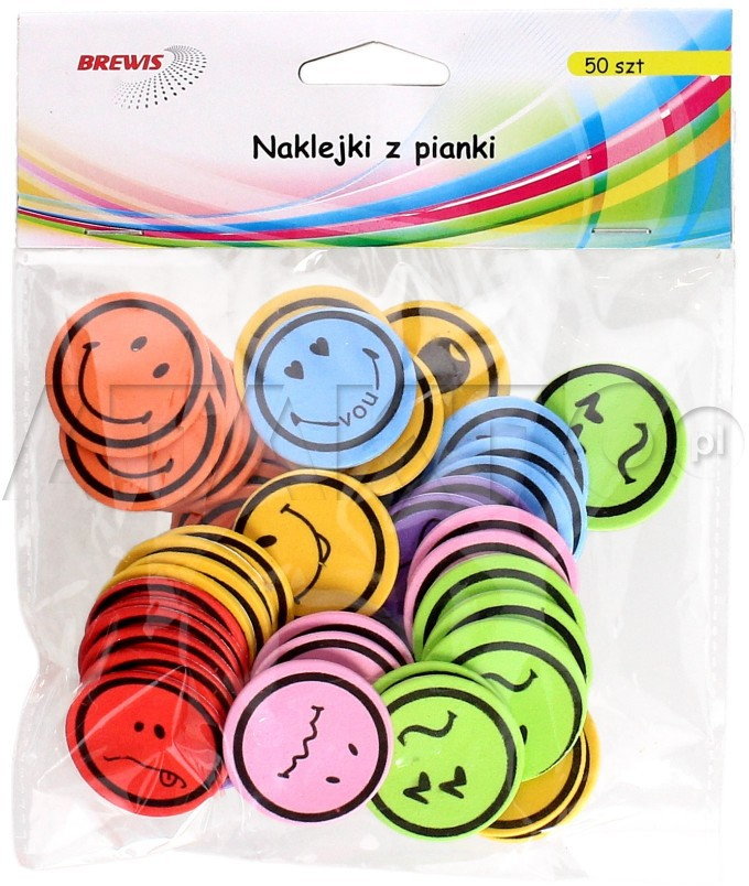 Brewis Nalepka pianka Uśmiechy/3 PVC30 VB8386