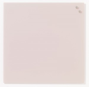 NAGA Szklana tablica magnetyczna pudrowa 45x45 10725
